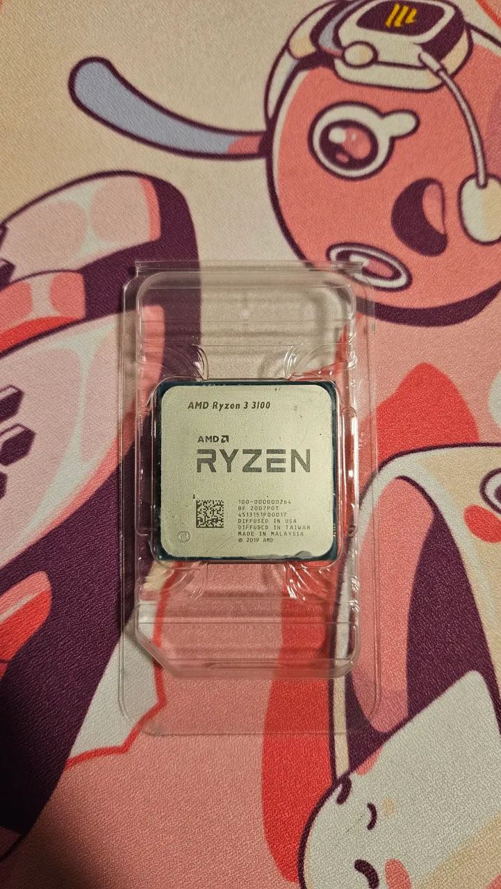 Processador AMD Ryzen 3 3100 AM4 - Funcionando 100%
