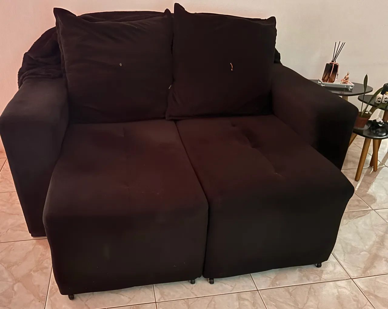 SOFÁ RETRÁTIL BLACK