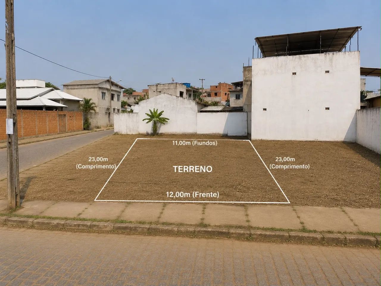 Vendo Terreno - Na rua do Sesi 