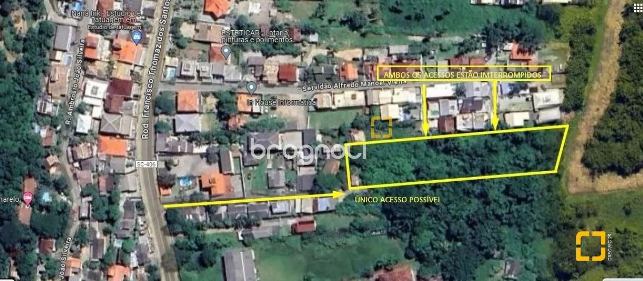 Terreno escritura publica para construção no Sul da ilha