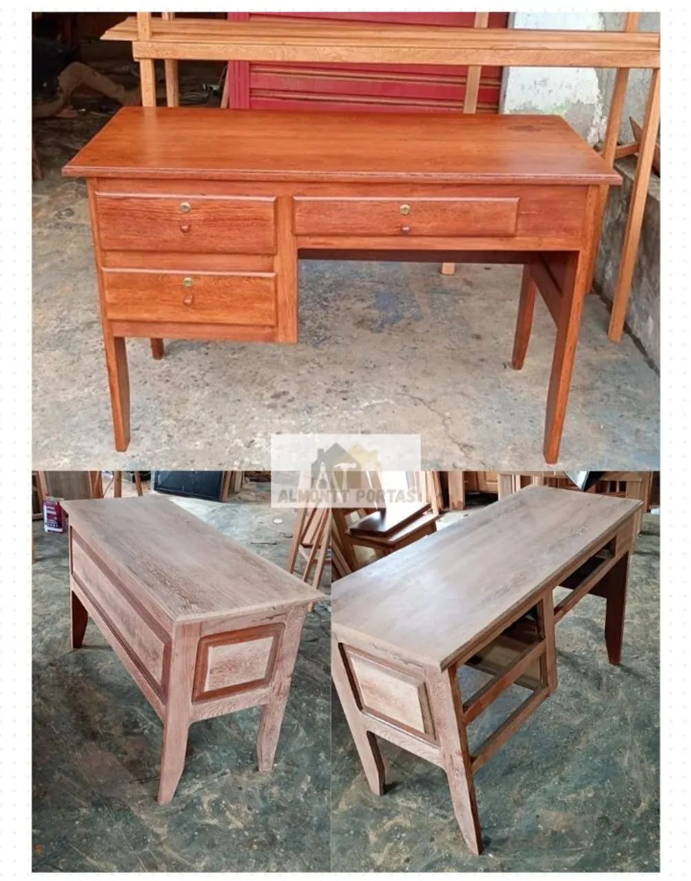 MESA DE ESCRITÓRIO REFORMADA 