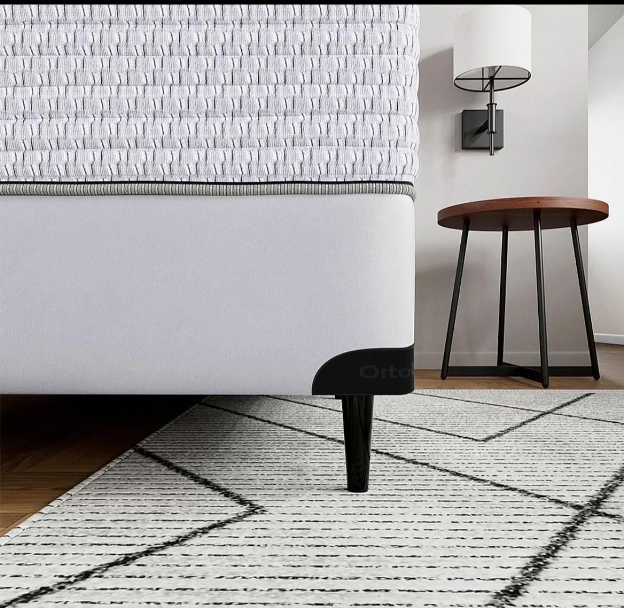 Base de cama Ortobom - Sommier Cori White - Foto 5