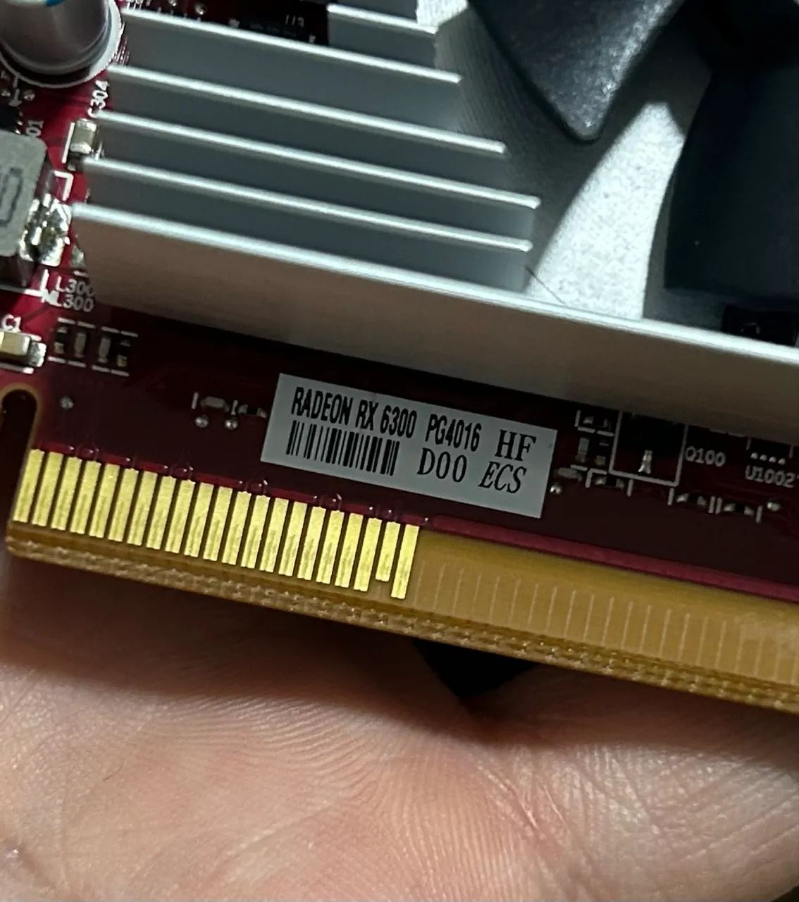 Placa de vídeo AMD RX6300 Gddr6 Low Profile - Foto 3