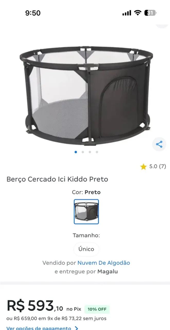 Cercadinho para bebê  - Foto 2