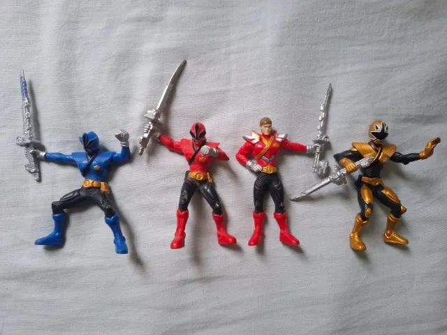 Power Ranger Samurai Bonecos de Ação