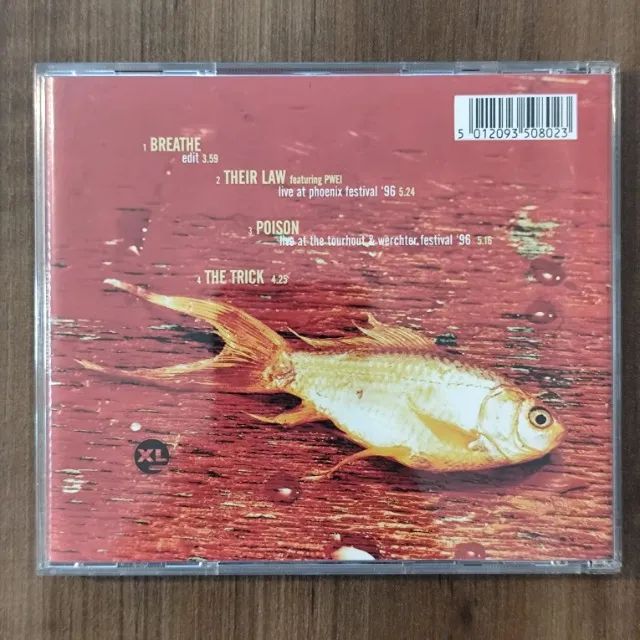 CD Single The Prodigy - Breathe *importado UK - Foto 2