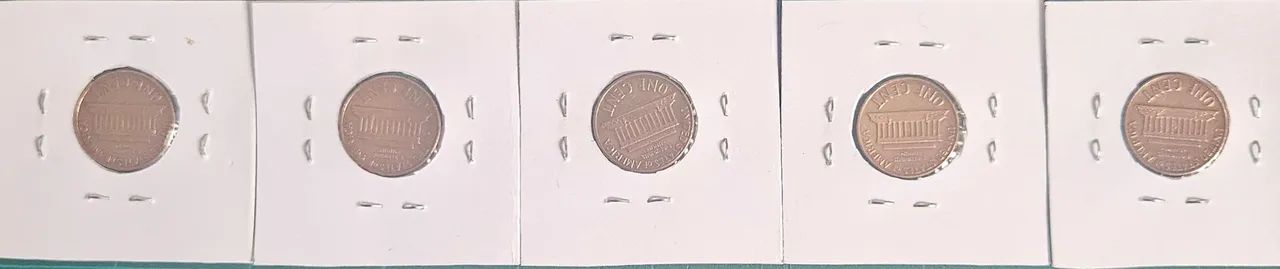 Kit Colecionadores Moedas USA - One Cent - Quarter Dollar - Foto 4