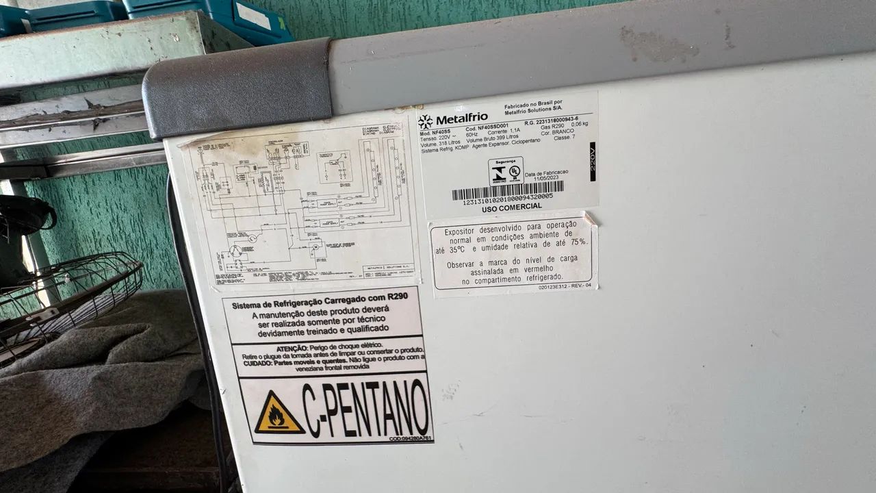 FREEZER HORIZONTAL METALFRIO - 318 LITROS - Foto 2