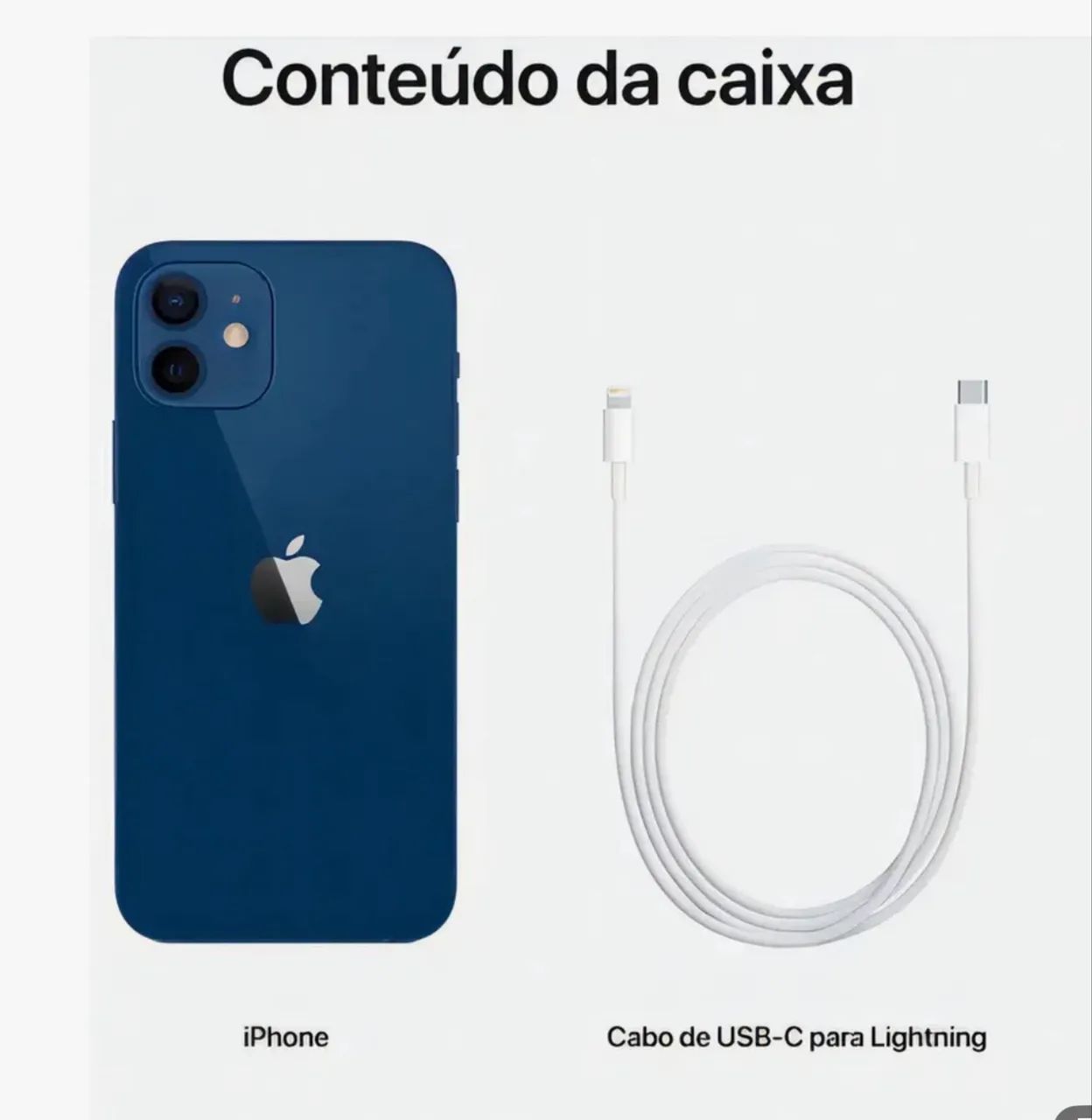 Vendo iPhone 12, usado 256GB, Azul escuro  - Foto 2
