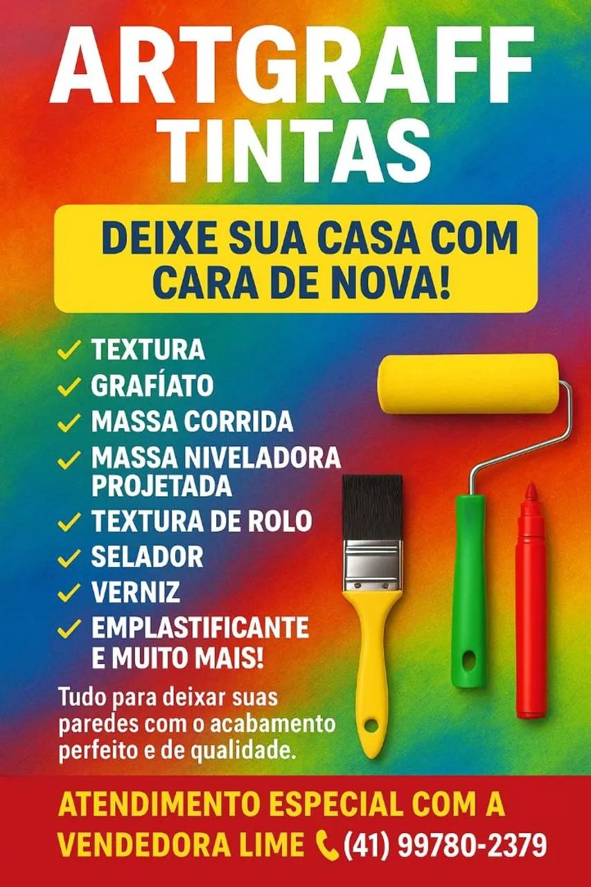 Textura e Grafiato direto da fábrica! 