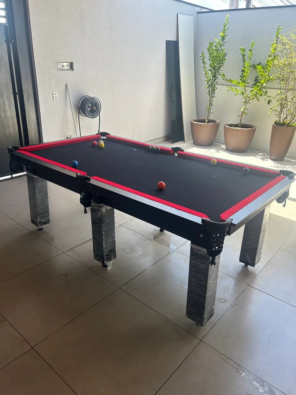 VENDO OU TROCO MESA DE BILHAR - Foto 2