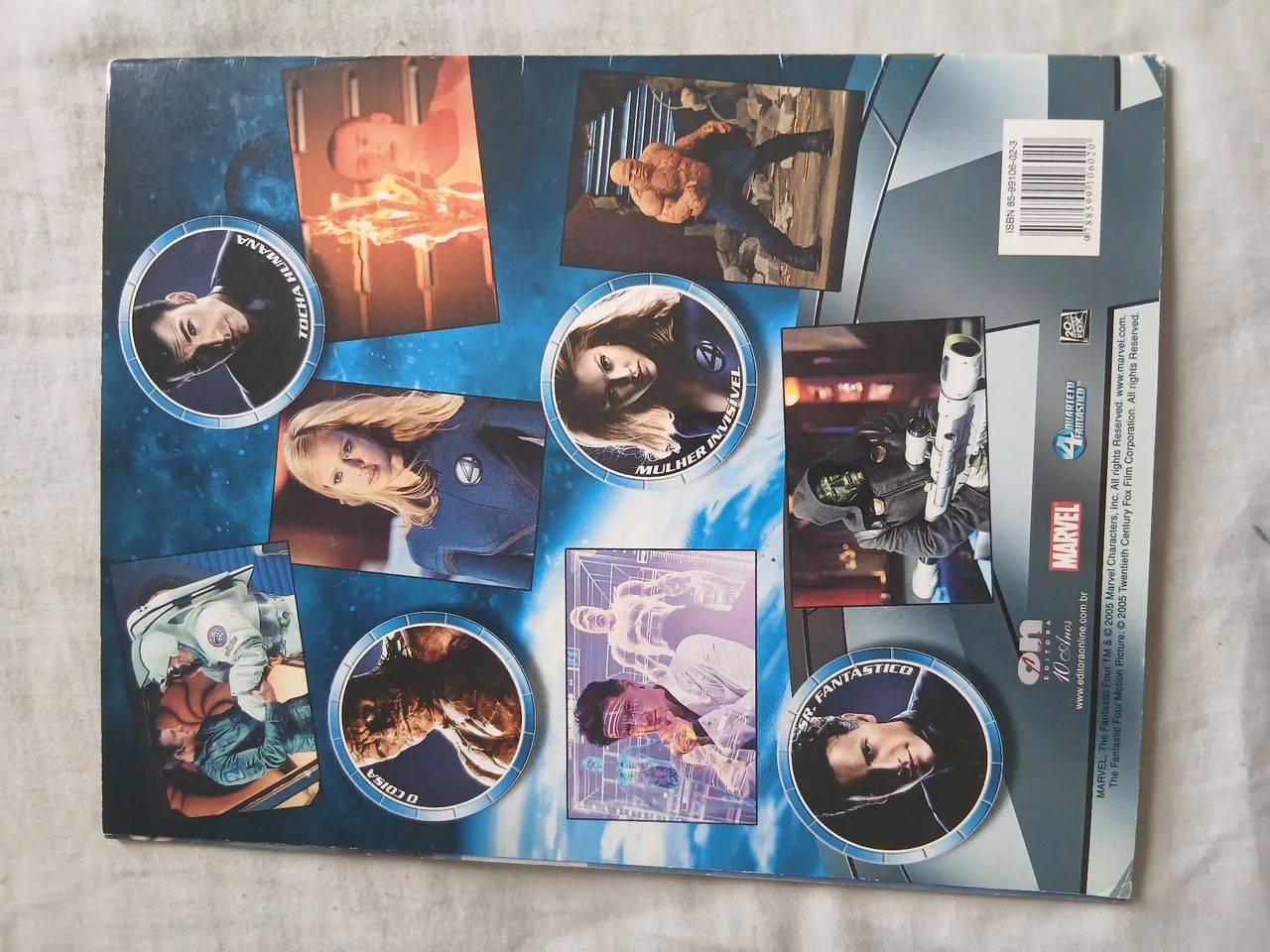 Álbum Quarteto Fantástico (completo) - Foto 5