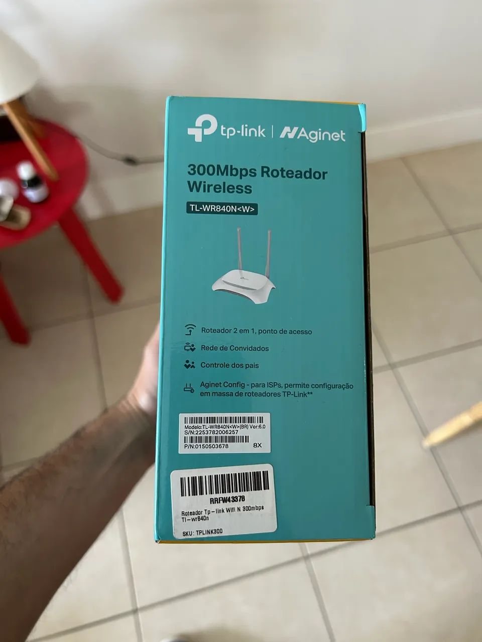 Roteador Wireless N 300Mbps TP-Link TL-WR840N - Foto 3