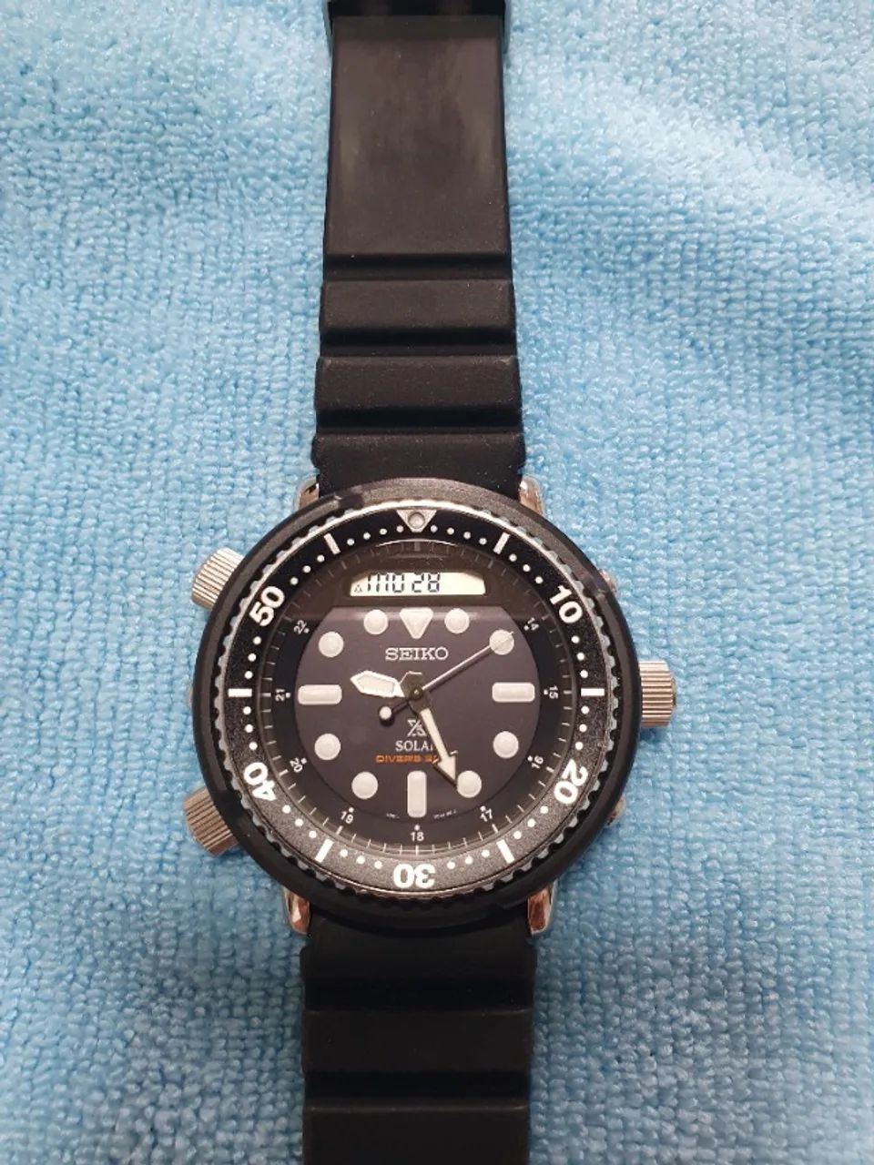 Relógio Seiko prospex Arnie SNJ025P1