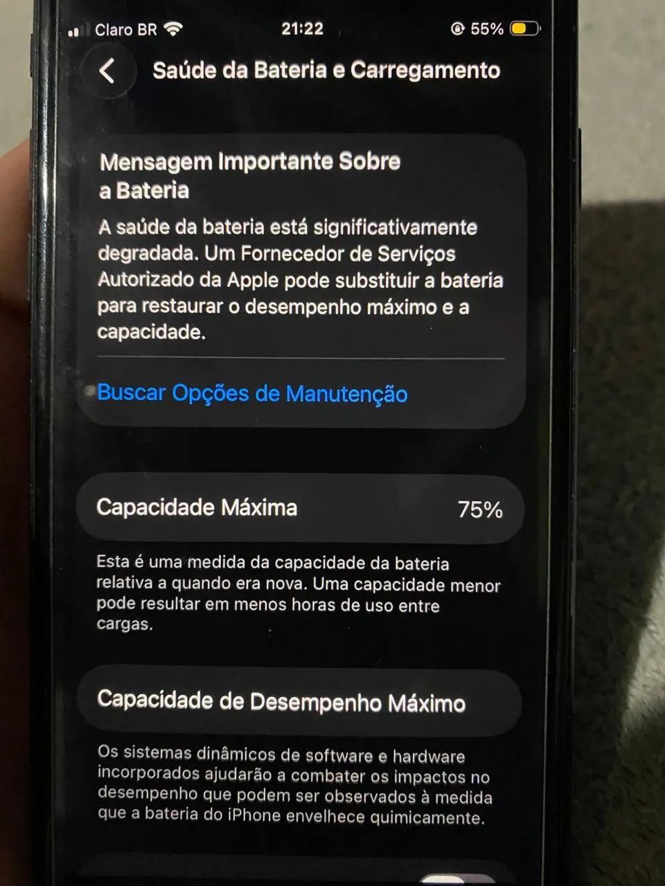 IPhone em bom estado 