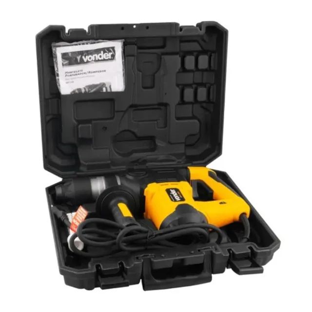 Martelete Perfurador SDS-Plus 5,5J 1500w MPV1500 Vonder - Foto 4