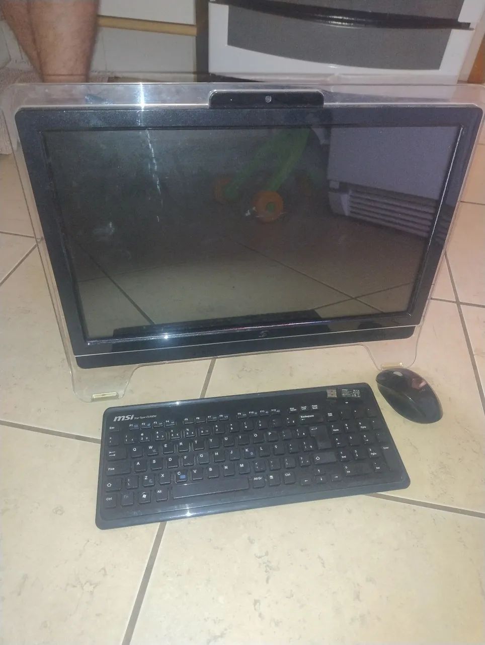 Computador MSI Tela touch All in one MSI Wind Top AE2010