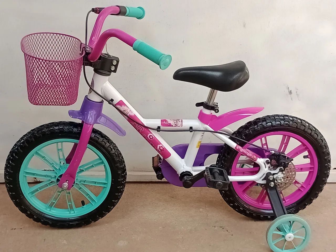 Bicicleta infantil aro 14 - Foto 2