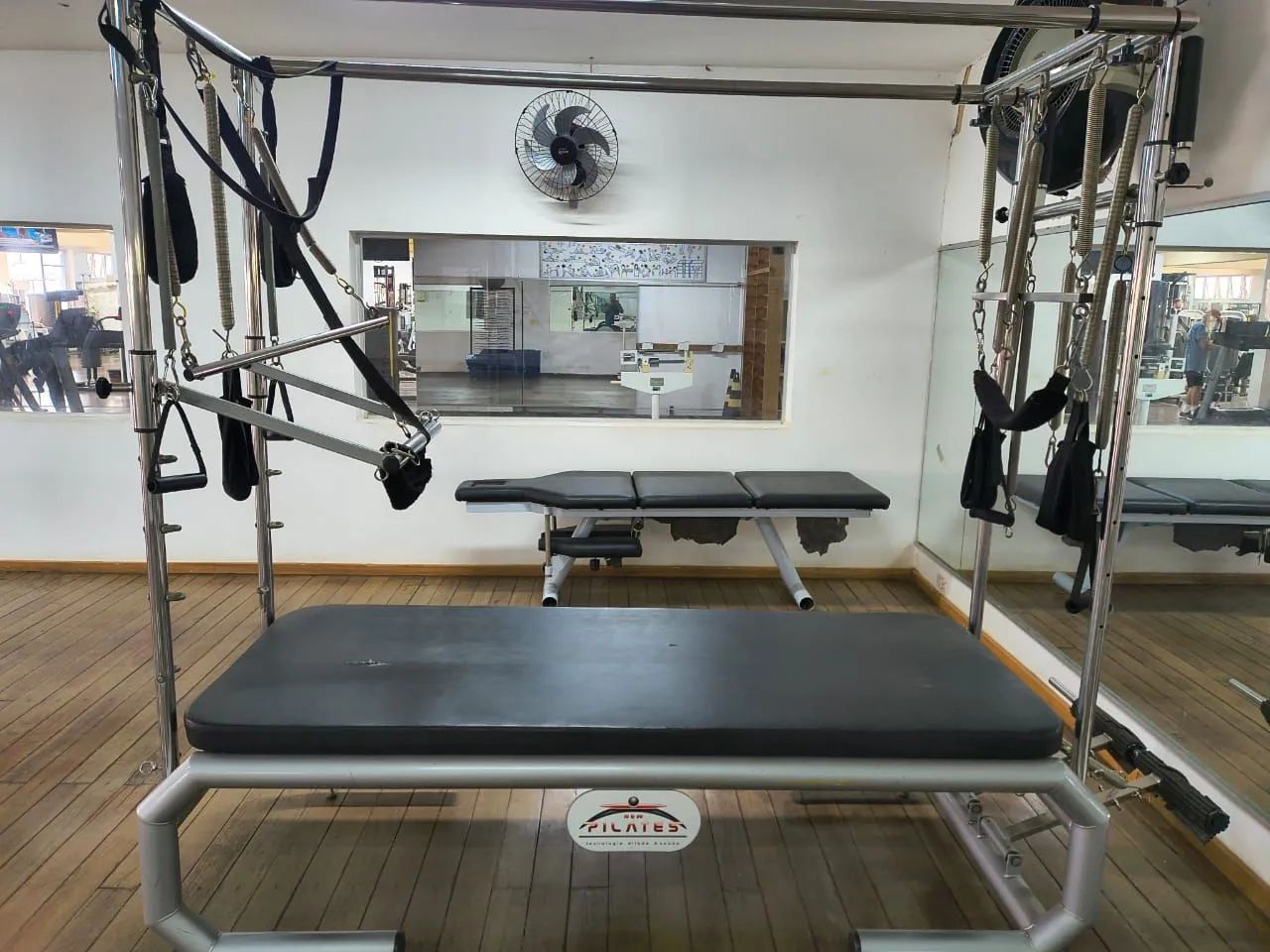 Aparelhos de Pilates.