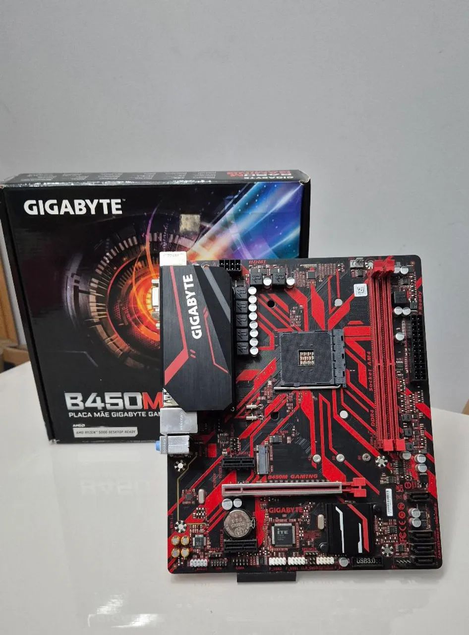 Placa mae B450M Gigabyte 