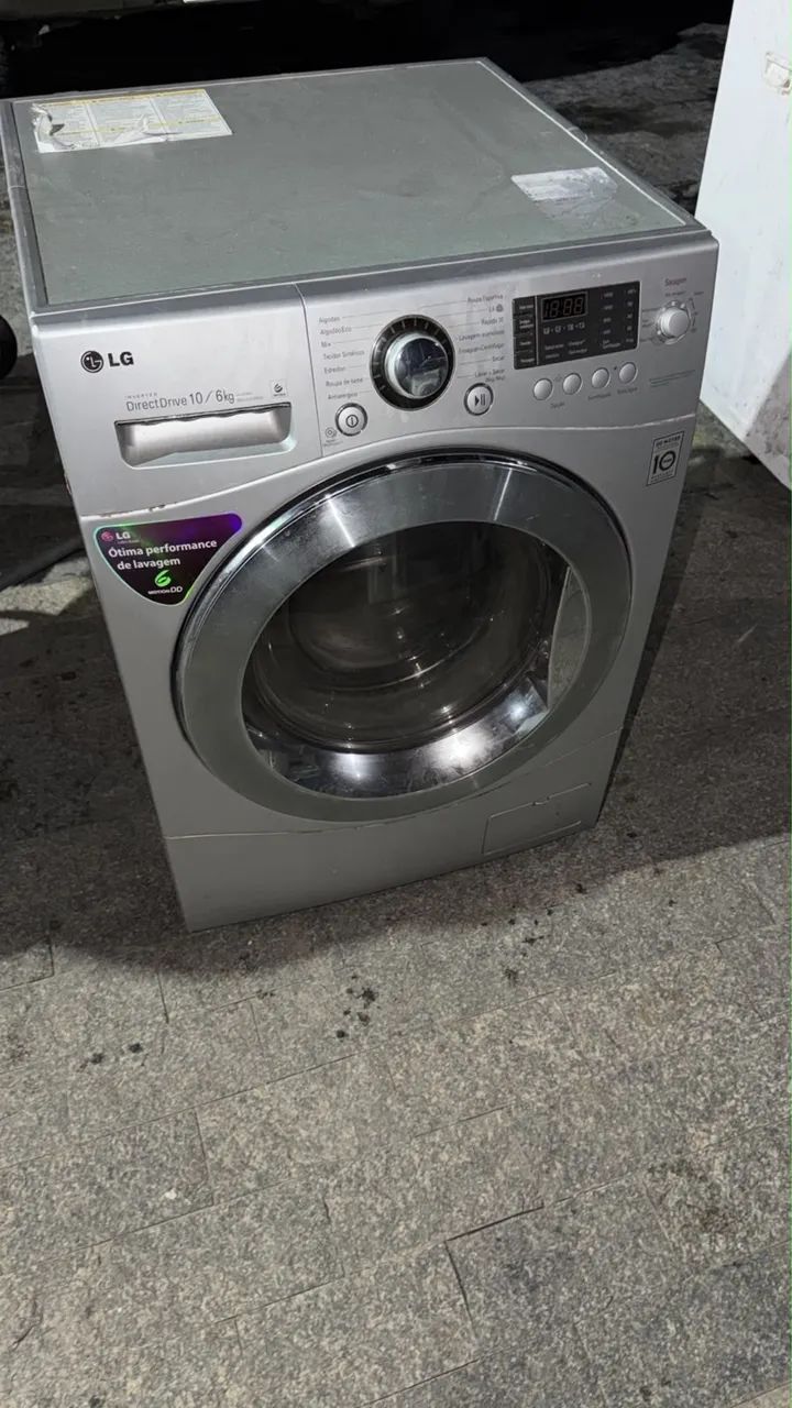 Lava e seca com defeito 110v