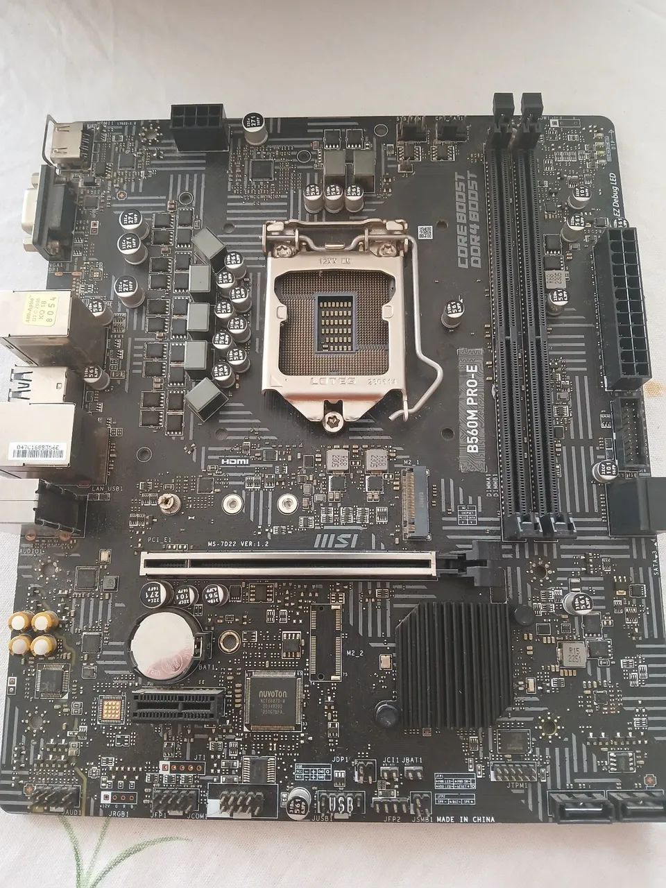Placa Mãe MSI B560M Pro E 