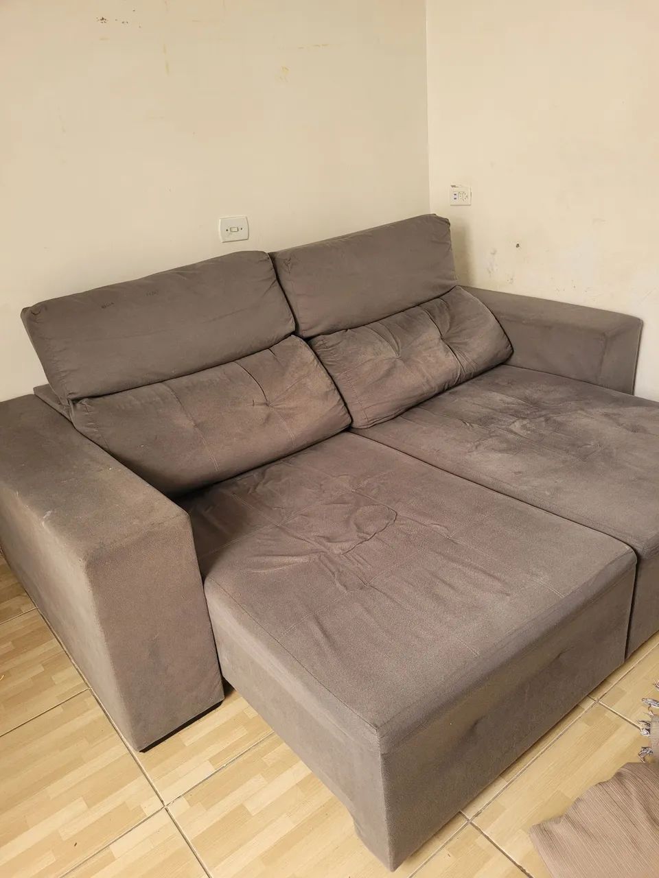 Sofa retrátil 2,10 - Foto 2