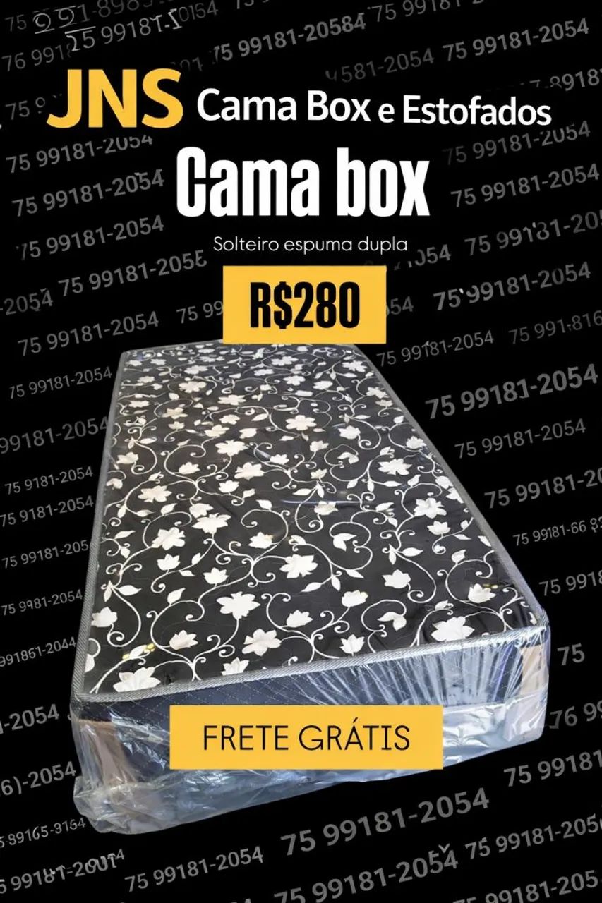 Cama Box solteiro!!