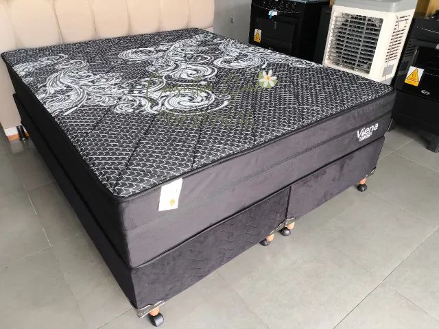 CAMA BOX DISPONÍVEL NOS TAMANHOS CASAL E QUEEN  - Foto 2