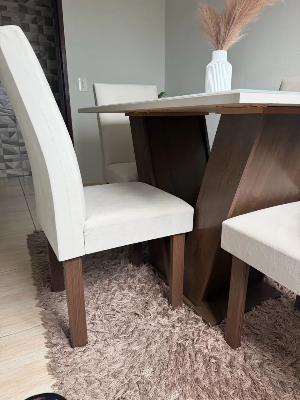 mesa de jantar com 4 cadeiras - Foto 2