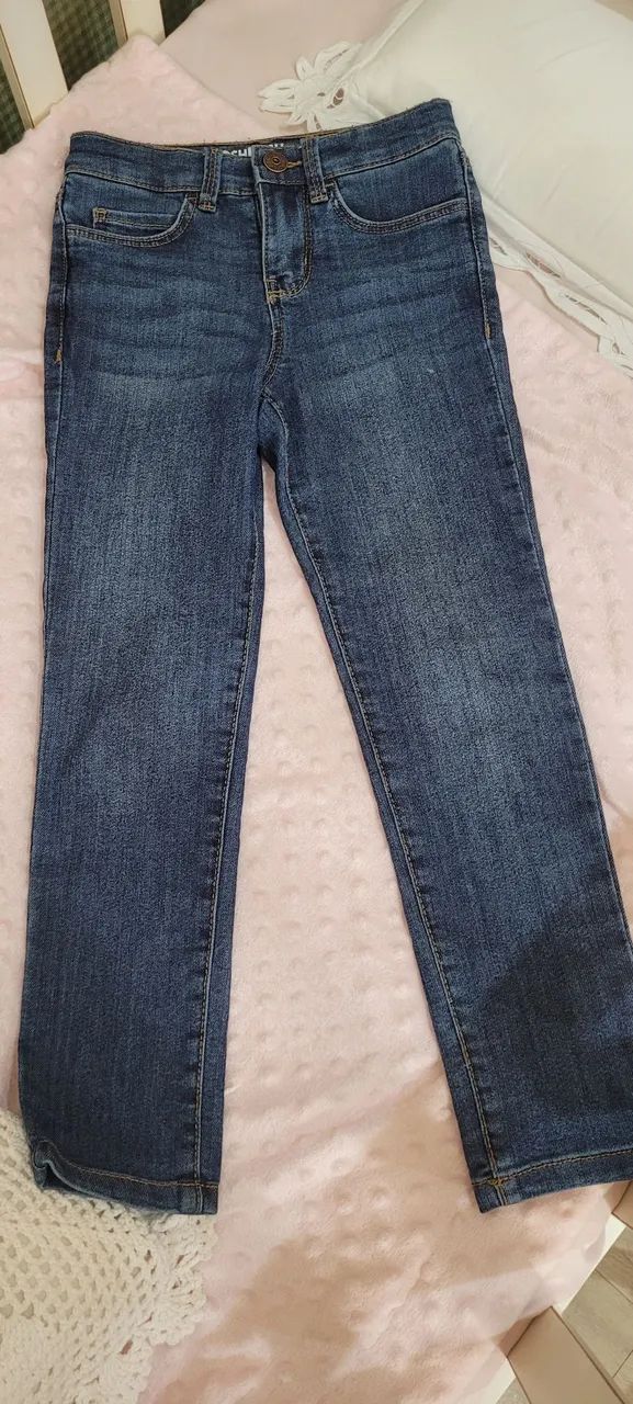 Calça jeans menina Oshkosh - Foto 3
