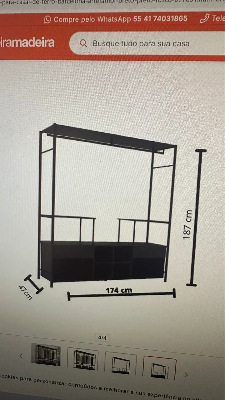 Guarda roupa - Closet  - Foto 4
