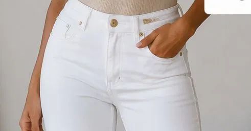 Calça branca - Foto 2