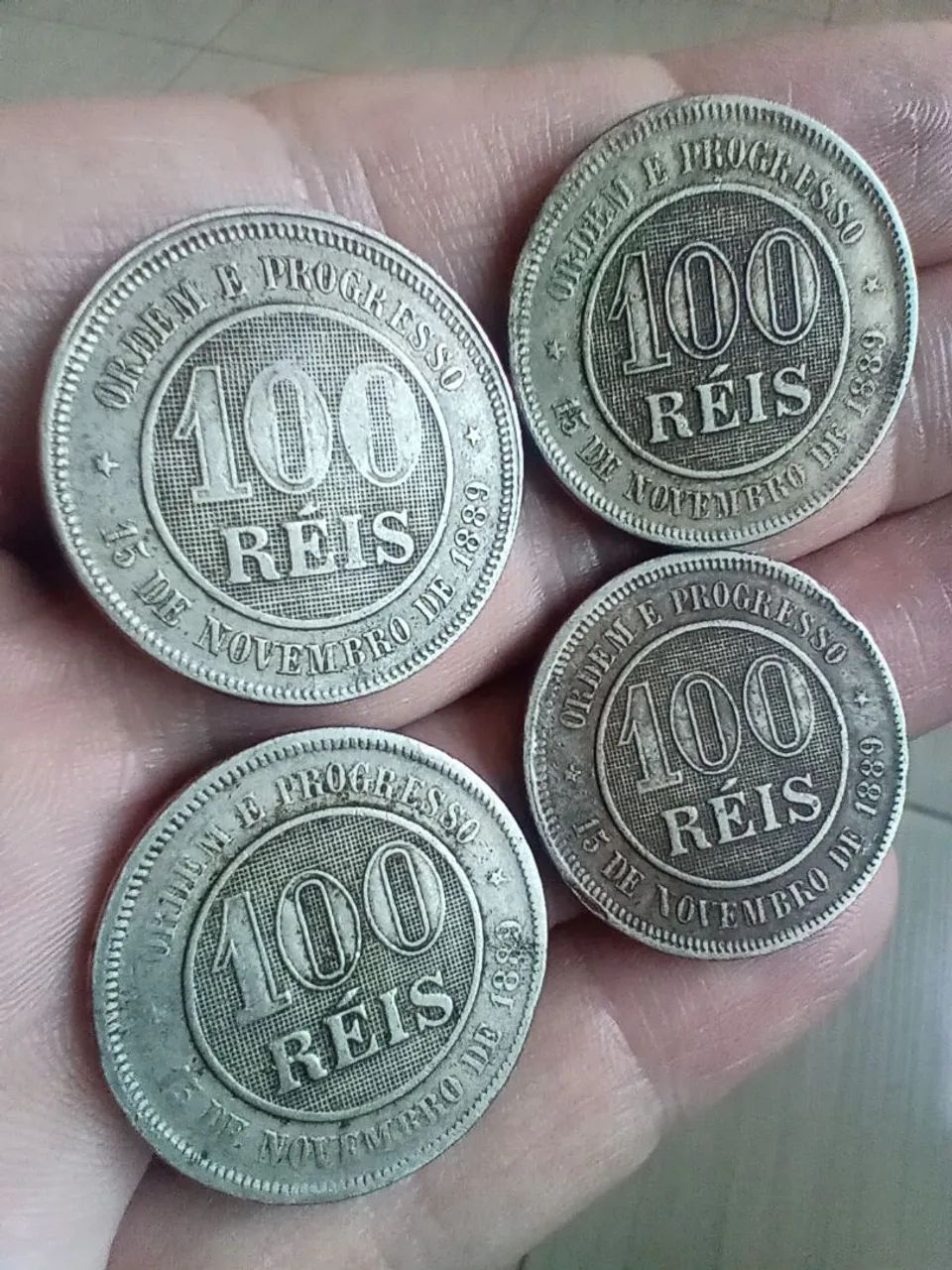 Moedas antigas 