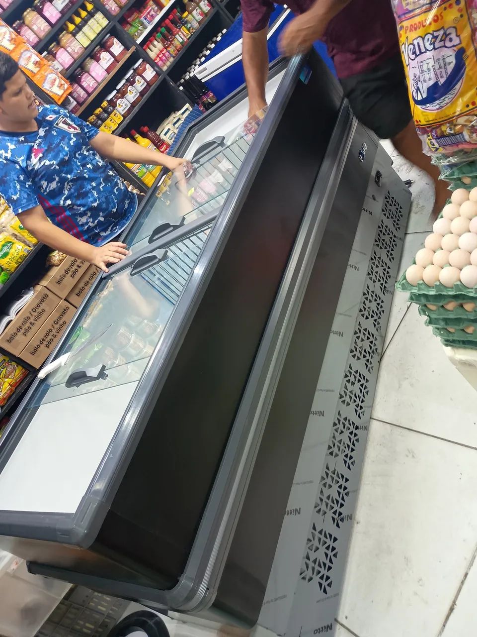 Ilha para congelados nova 
