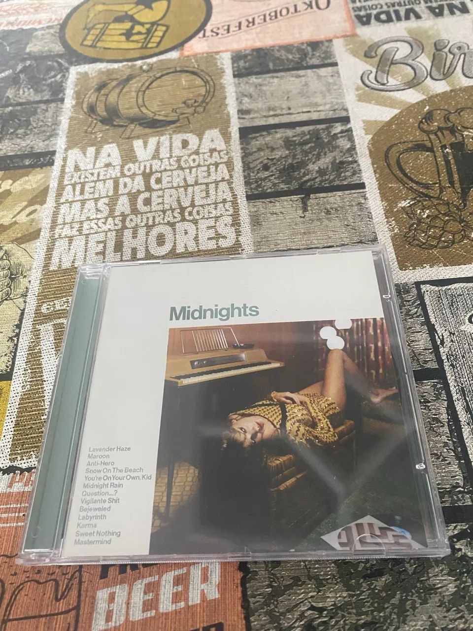 CD TAYLOR SWIFT - MIDNIGHTS JADE GREEN EDITION