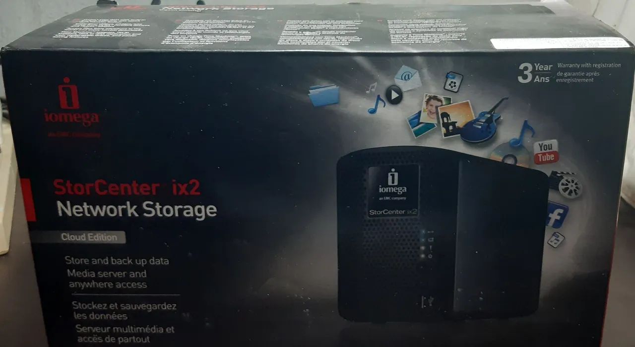 Iomega StorCenter ix2 - Sem HD