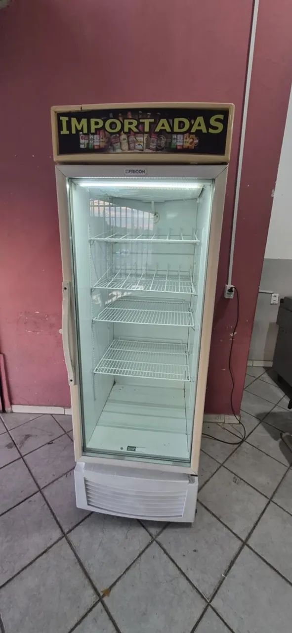Expositora de bebidas porta de vidro grande 565 litros - Foto 3