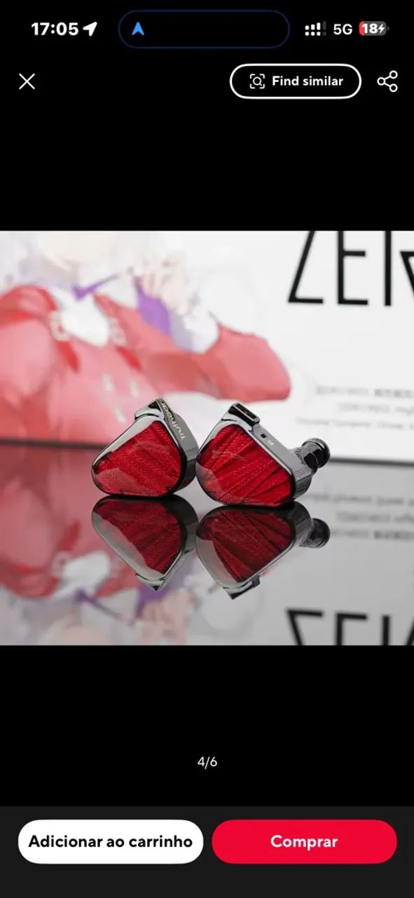 Fone In-Ear Truthear ZERO:RED - Dual Dynamic Drivers - Foto 3
