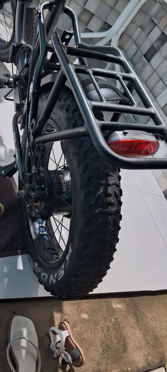Bicicleta eletrica gorillabikes com bateria autonomia 40km - Foto 3