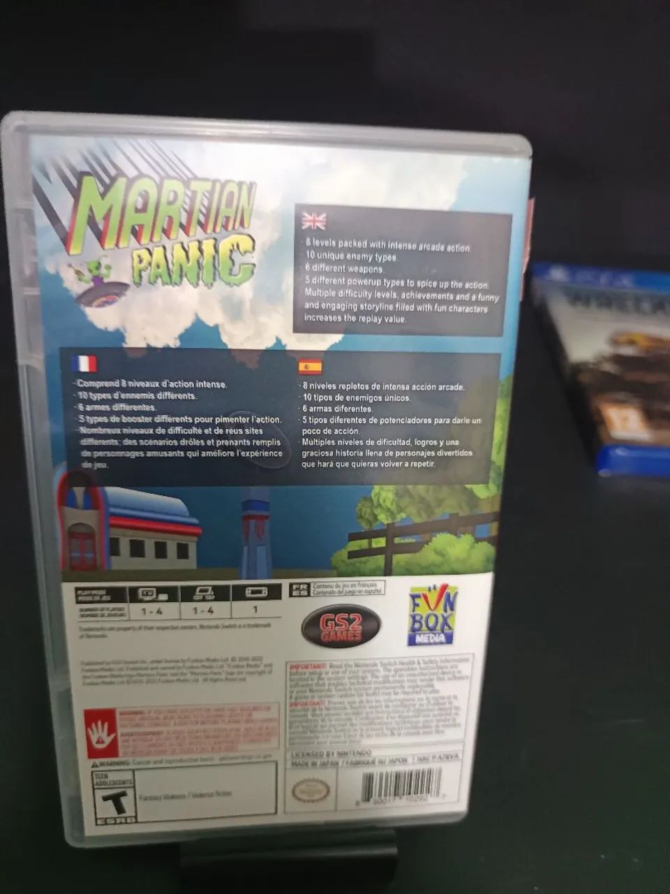 Jogo Martian Panic Nintendo Switch  - Foto 2