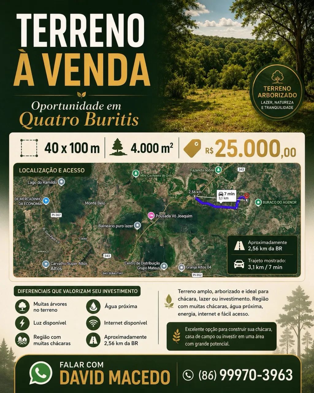 Terreno a venda