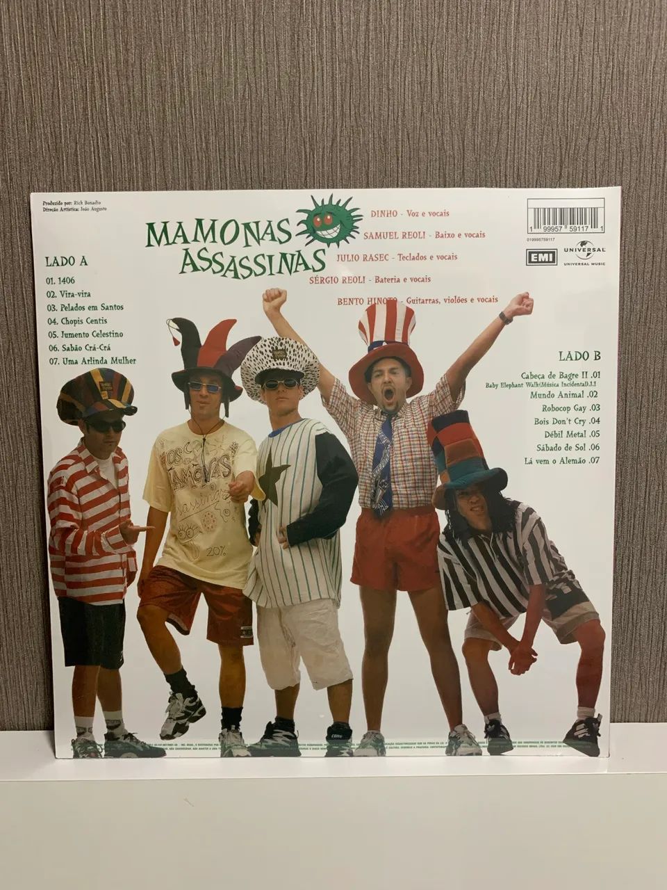 LP Vinil - Mamonas Assassinas | versão splatter | Lacrado - Foto 3
