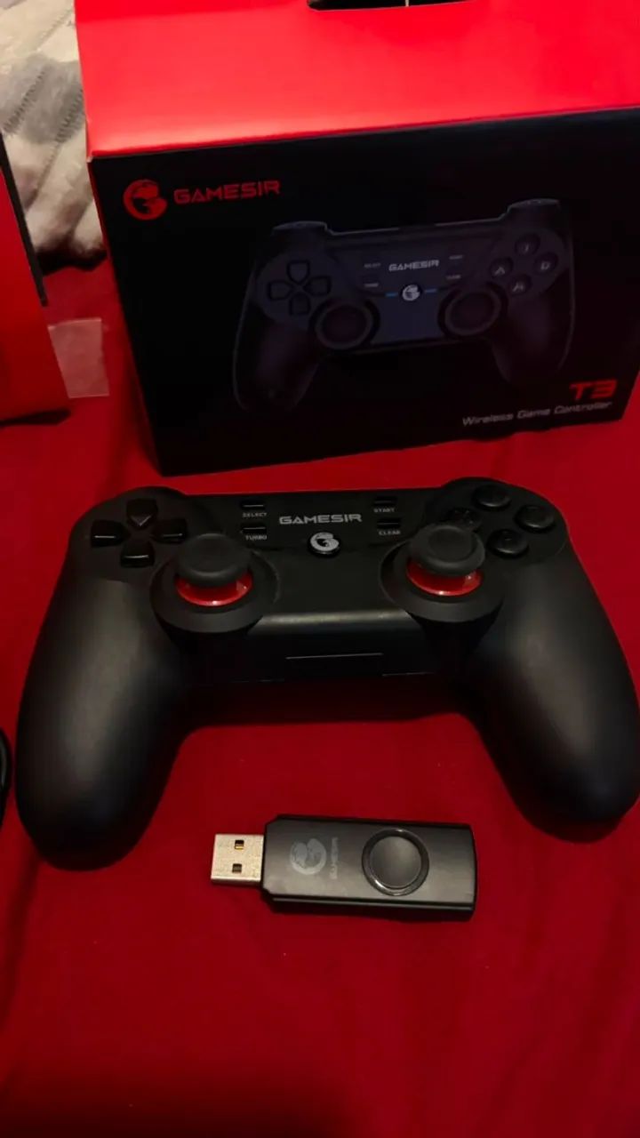 Controle Wireless GameSir T3 - PC e Android (usado) - Foto 2