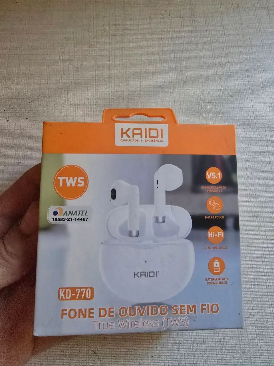 Fone de ouvido Bluetooth LACRADO