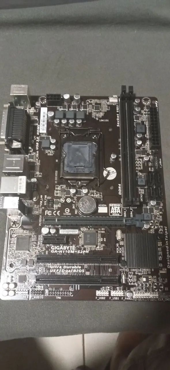 Placa mãe 6ª e 7ª geração + processador