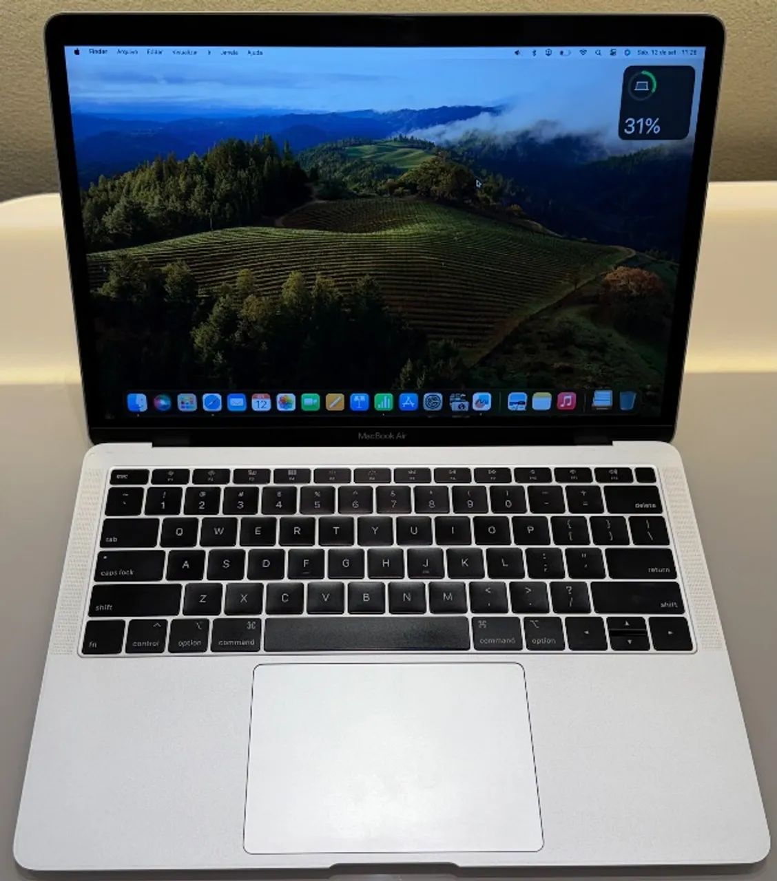 MacBook本体 MacBook Air 2018 A1932 8GB 128GB Apple Macbook Air A1932 Prata 13,3 I5 8gb 128gb 2018 - Notebooks