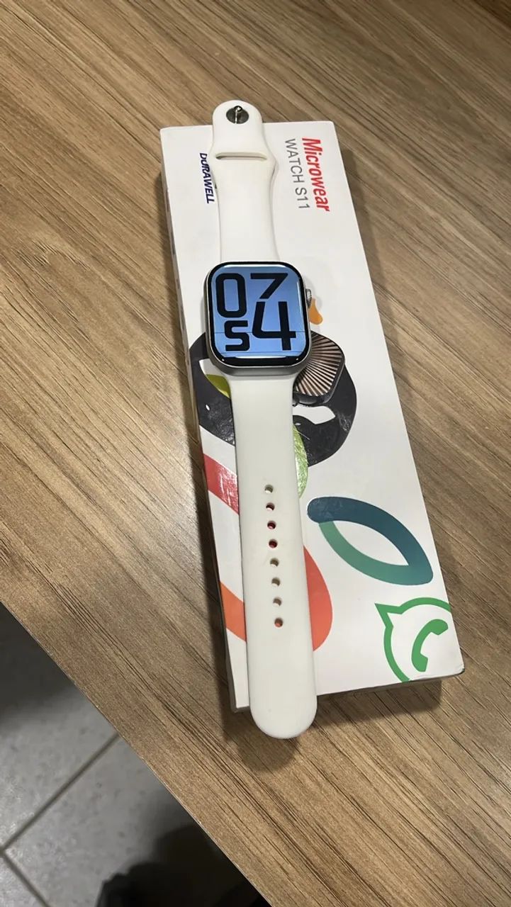 Smartwatch Microwear S11 Cor:Branco