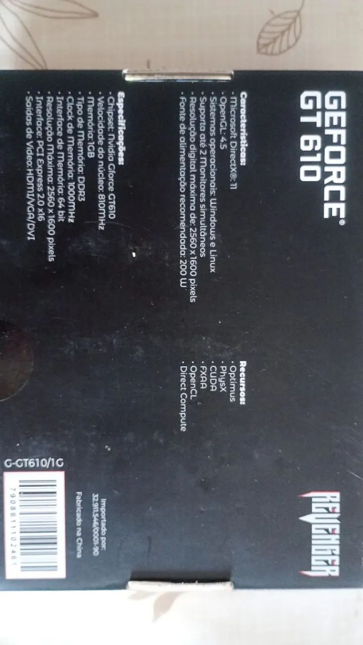 GT 610 1GB DDR3 NVIDIA - Foto 2