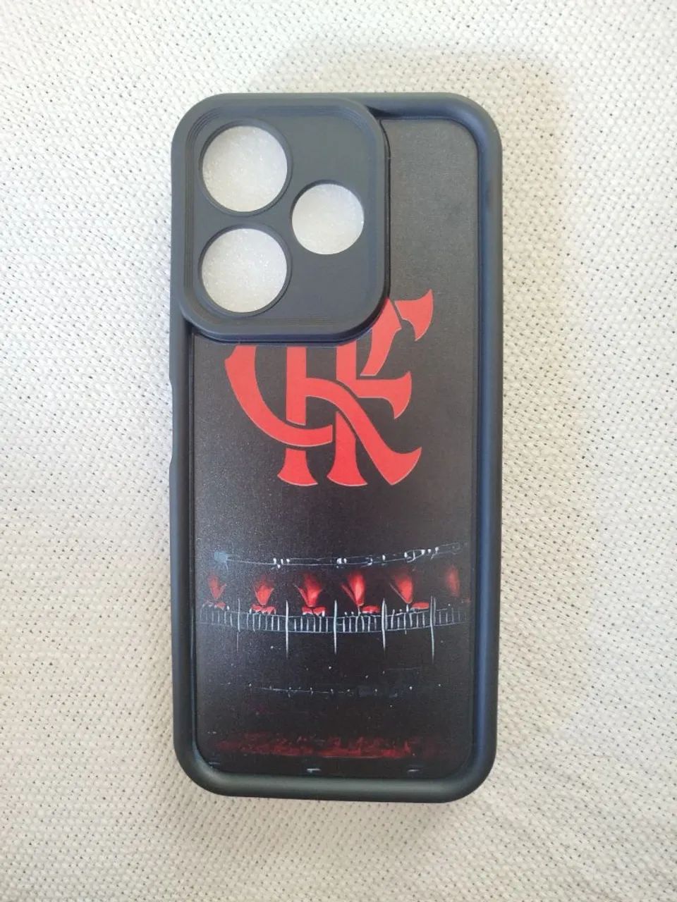 Capinha do Flamengo para celular Xiaomi Redimi 13  - Foto 2